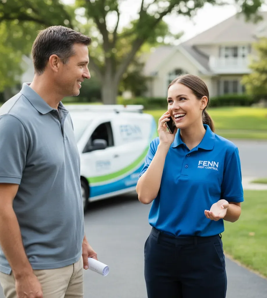 Fenn Pest Control customer support in Westhampton